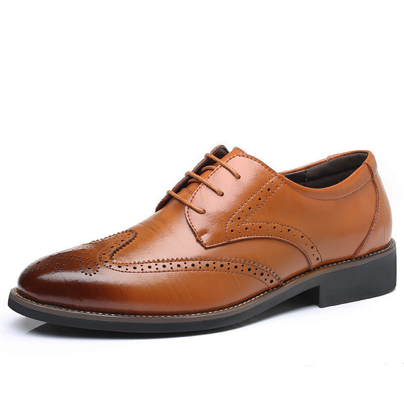Men's Fashion Business Casual Leather Shoes