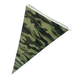 Camouflage Party Tableware Set PARTY Decorative Paper Plate Paper Cup Paper Towel