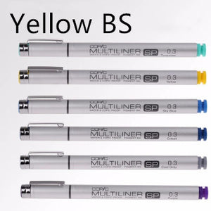 Welfare Feedback Japan Copic Multiliner Sp Needle Pen Waterproof Needle Pen Aluminum Pipe Wire Hook Pen Can Be Changed