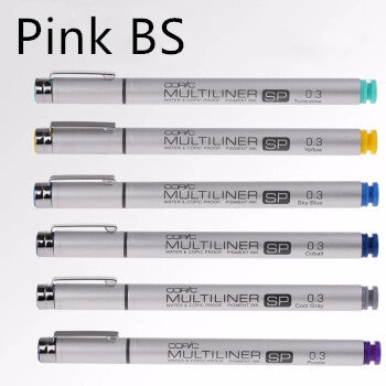 Welfare Feedback Japan Copic Multiliner Sp Needle Pen Waterproof Needle Pen Aluminum Pipe Wire Hook Pen Can Be Changed