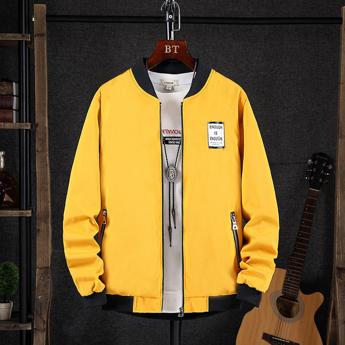 Casual bright clothes autumn men's jacket