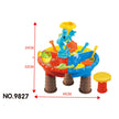 Water Table Set Summer Sand And Water Table Box Baby Kids Children Outdoor Beach Waterwheel Toys Family Play Set