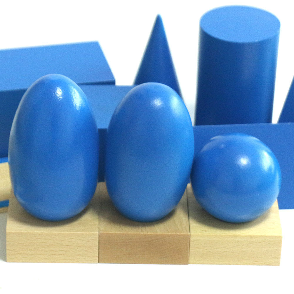 Montessori Teaching Aids Sensory Teaching Aids Kindergarten Intelligence Development Toys Montessori Teaching Aids Geometric Three-Dimensional Group