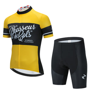 Summer Short-Sleeved Cycling Jersey Suit Breathable Bicycle Sportswear Uniform Custom Cycling Jersey