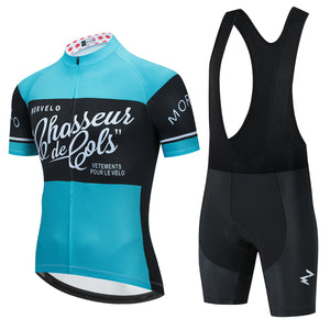 Summer Short-Sleeved Cycling Jersey Suit Breathable Bicycle Sportswear Uniform Custom Cycling Jersey