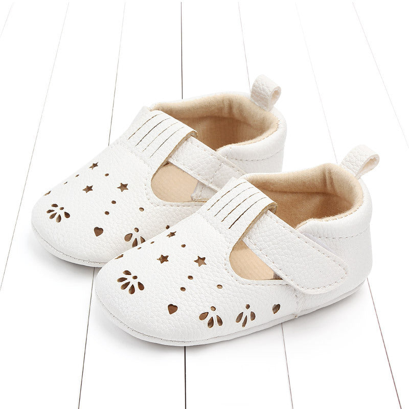 Semi Rubber Sole Non-slip Shoes Baby Toddler Shoes