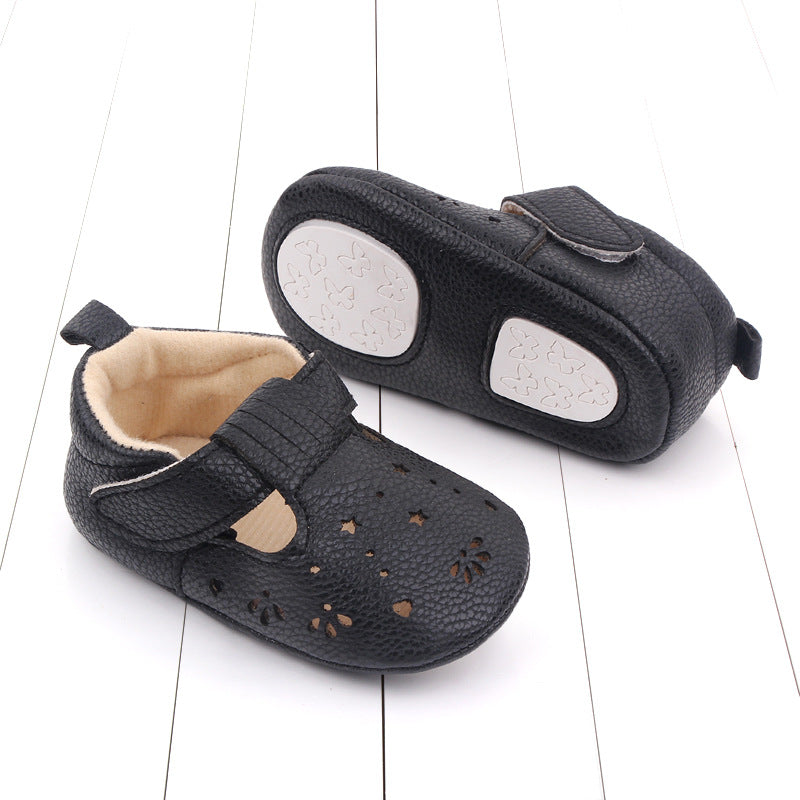 Semi Rubber Sole Non-slip Shoes Baby Toddler Shoes