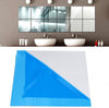 Cube Reflective Mirror Film Wall Sticker Adhesive