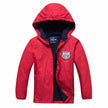 Boys' Outdoor Sports Windbreaker With Warm Waterproof Cloth