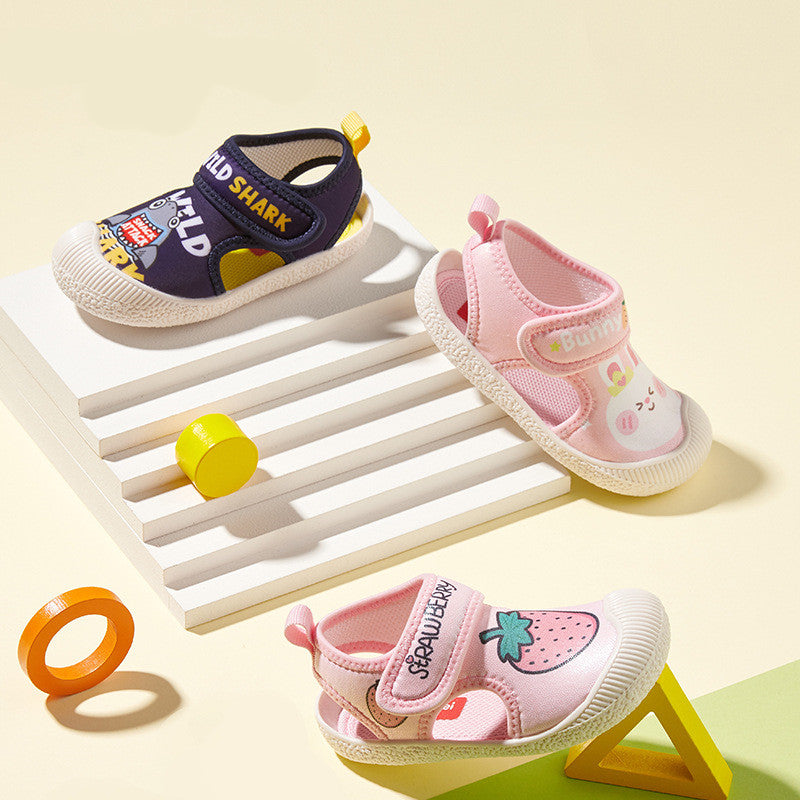 Children  Sandals, Soft Soles, Kindergarten Indoor Shoes, Baby Shoes