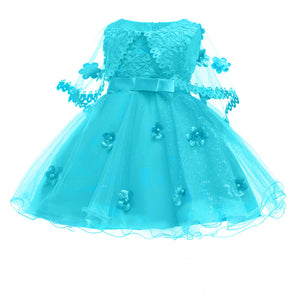 Girls Elegant Wedding Princess Dress Kids Party Formal Dress