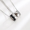 Ring Couple Necklace S925 Sterling Silver Men And Women