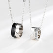 Ring Couple Necklace S925 Sterling Silver Men And Women