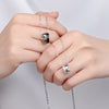 Ring Couple Necklace S925 Sterling Silver Men And Women