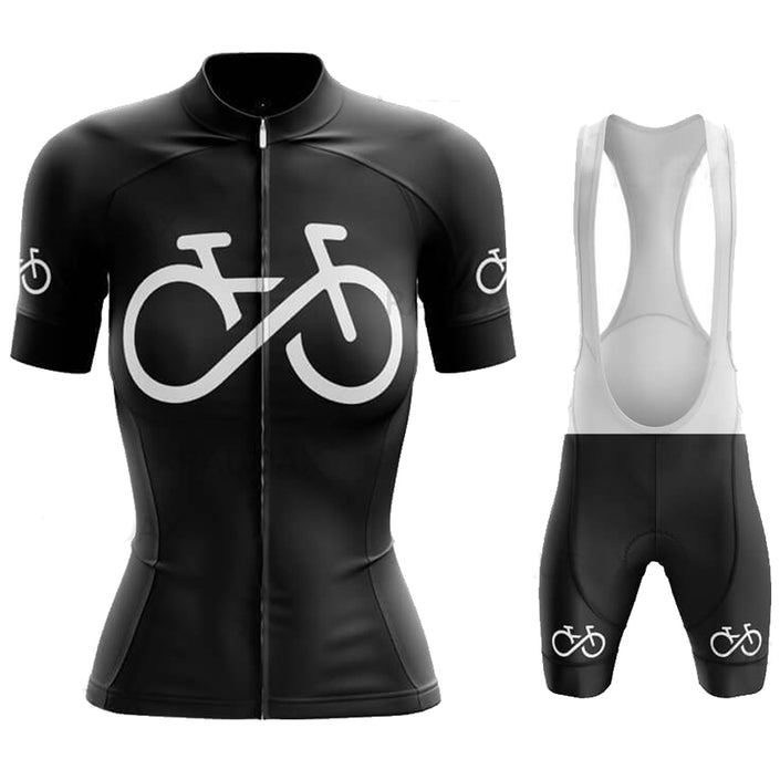 Short-sleeved Bib Cycling Clothes Suit Bicycle Men And Women Moisture Wicking Outdoor Clothes