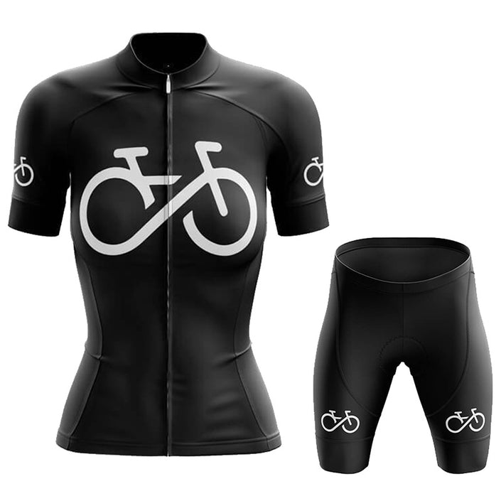 Short-sleeved Bib Cycling Clothes Suit Bicycle Men And Women Moisture Wicking Outdoor Clothes