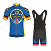 Short-sleeved Bib Cycling Clothes Suit Bicycle Men And Women Moisture Wicking Outdoor Clothes