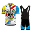 Short-sleeved Bib Cycling Clothes Suit Bicycle Men And Women Moisture Wicking Outdoor Clothes