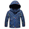 Boys' Outdoor Sports Windbreaker With Warm Waterproof Cloth