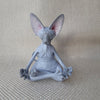 Creative PVC Simulation Hairless Cat Sphinx Cat Animals ActionFigure Toys Animal Model Toys