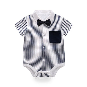 Stylish Baby Male Summer One-piece Clothes