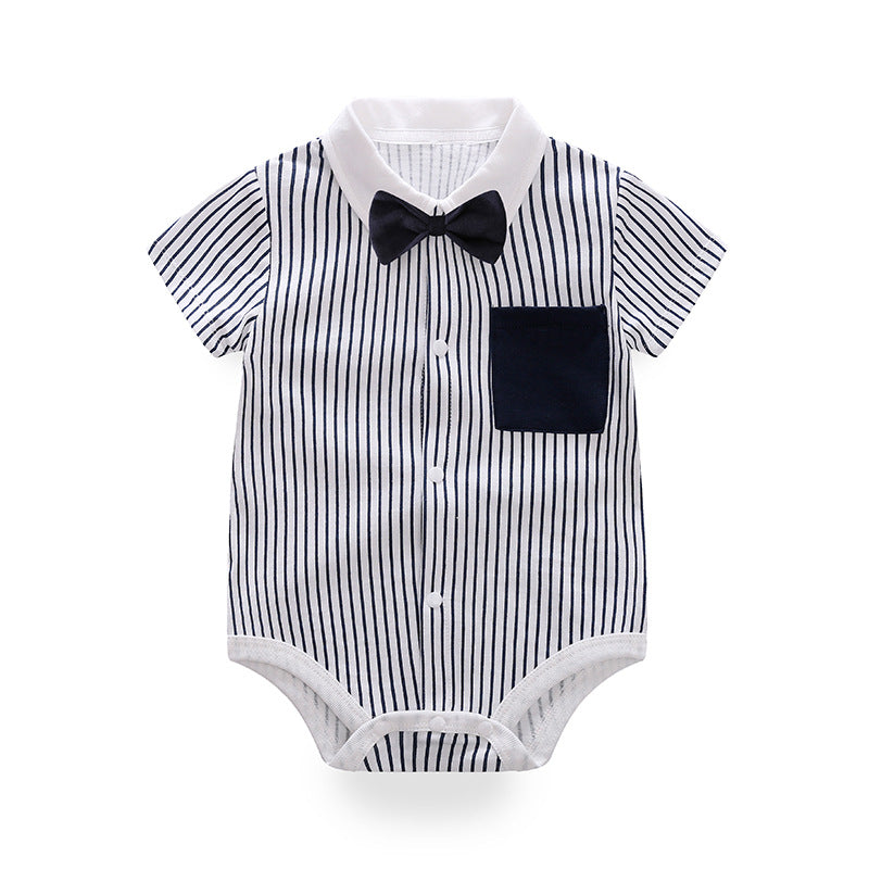 Stylish Baby Male Summer One-piece Clothes