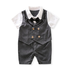 Stylish Baby Male Summer One-piece Clothes