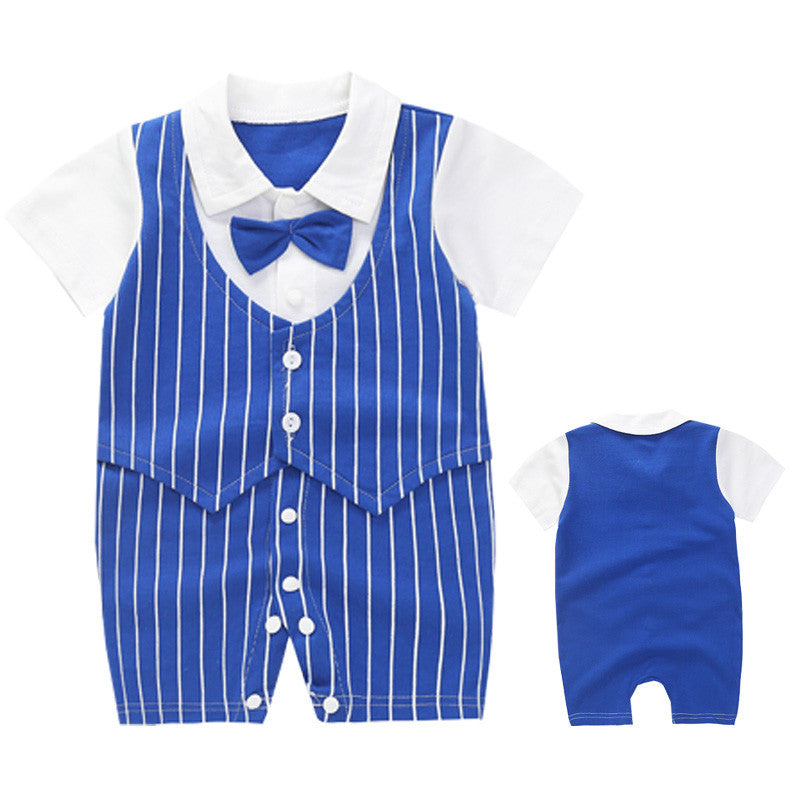 Stylish Baby Male Summer One-piece Clothes