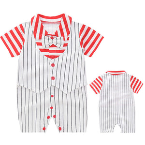 Stylish Baby Male Summer One-piece Clothes