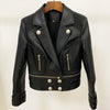 Women's motorcycle leather jacket