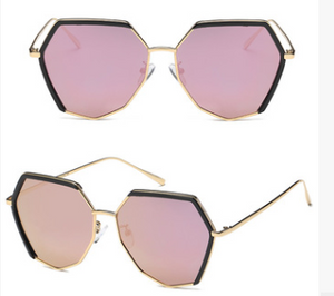 Individual Metal TR Mixed Polarizing Sunglasses Male Irregular Trend Toad Mirror Female Wholesale New Frame 58119