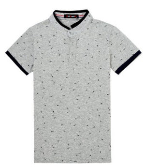 Summer Guitar Printed Polos