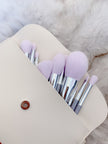 Zonia fragrant taro color 12 makeup brush set