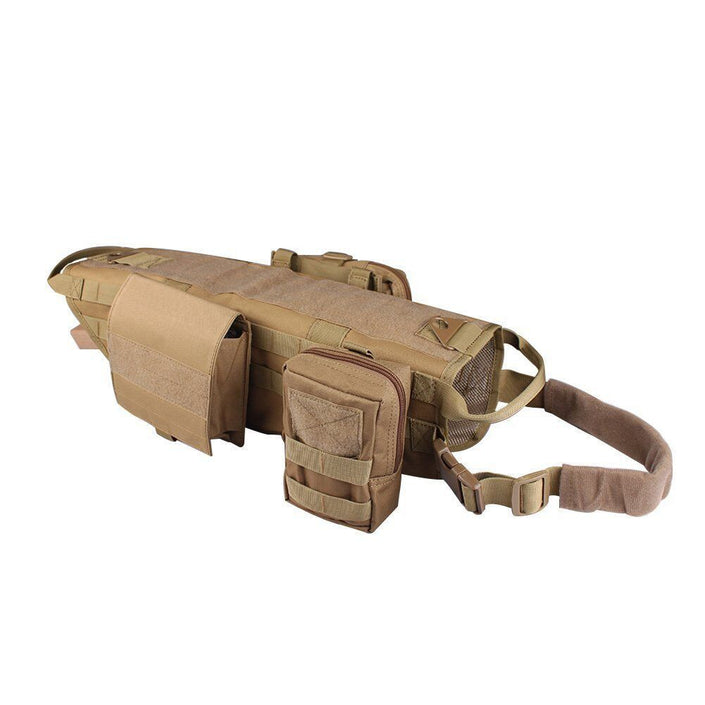 Dog combat clothing vest