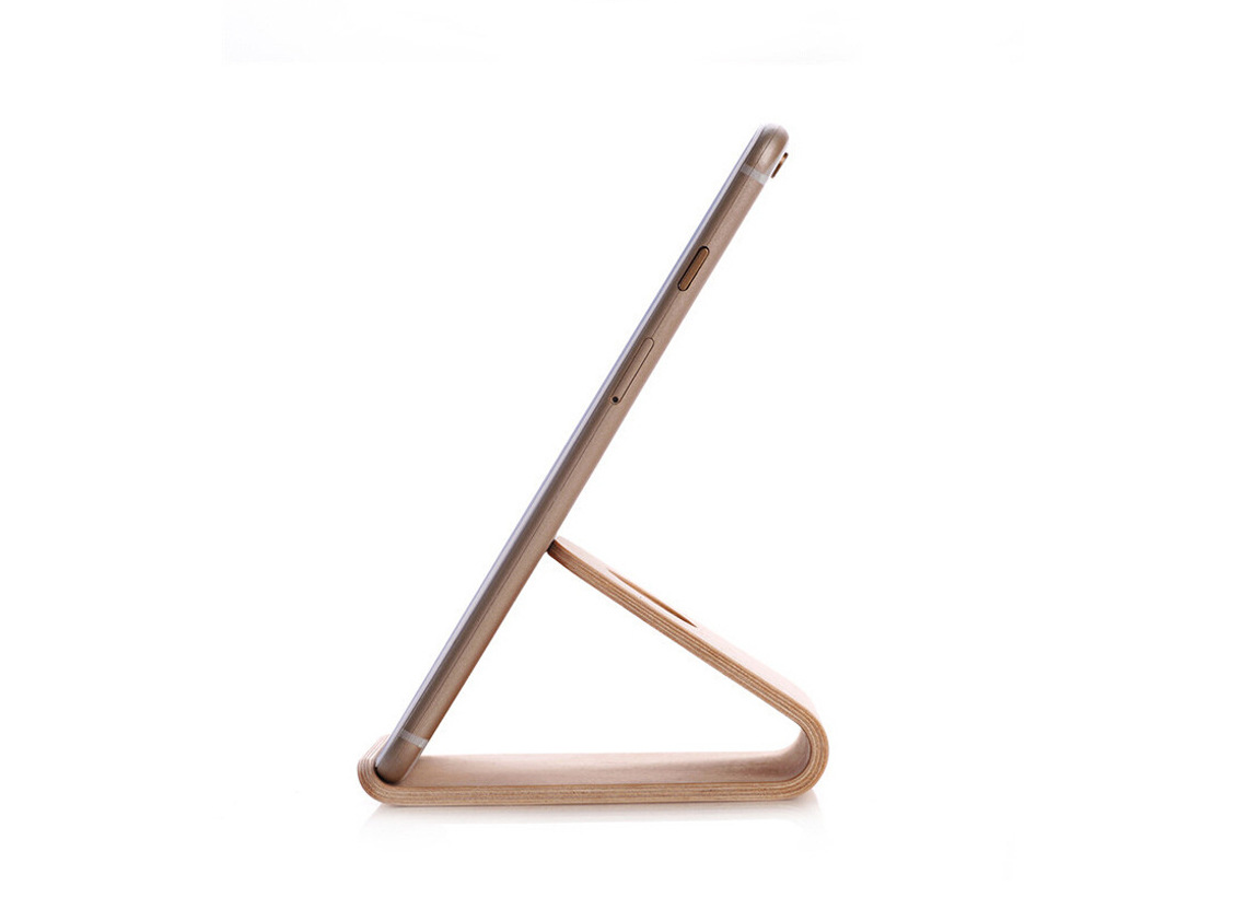 Compatible with Apple, Wooden Stand for iPhone