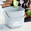 Kitchen waste bin household tabletop with lid