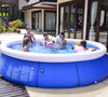 Home inflatable swimming pool