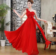 wedding toast clothing evening dress dinner dress host bridesmaid dress bride dress long section