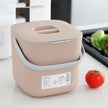 Kitchen waste bin household tabletop with lid