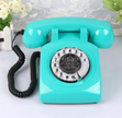 Home Rotary Antique Phone Basephone Retro Craft Turntable Antique Phone Retro Phone