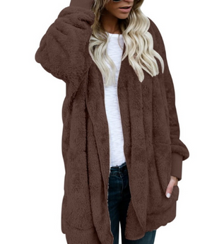 Women's Plush Warm Cotton Coat