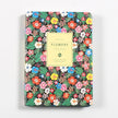 Floral loose-leaf notebook