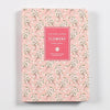 Floral loose-leaf notebook