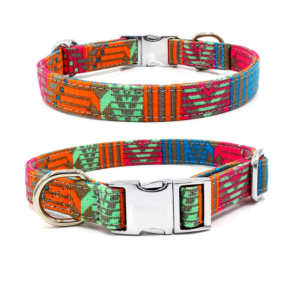 Canvas dog collar