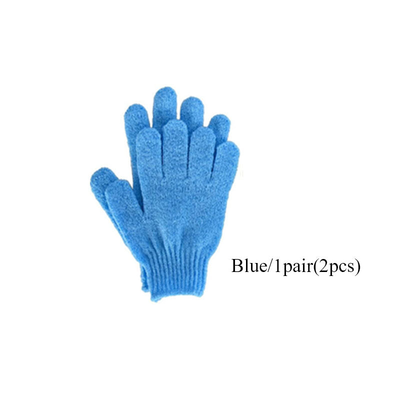 Bath towel gloves Candy color mud towel Bathroom glove bath towel