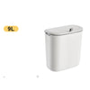 Kitchen Trash Can Wall-mounted Household Kitchen Waste Storage Bin With Lid