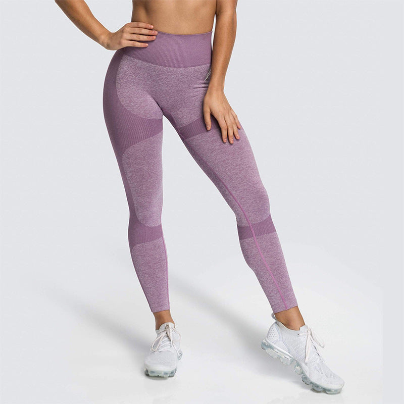 Seamless Knitted Hip Sweat-absorbent Yoga Pants