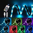 Led Strip Lights, Strip Lights For Bedroom TV Backlight Kit Colorful Light Bar Remote Control Lighting Kit 200cm Flexible Waterproof Ribbon Light