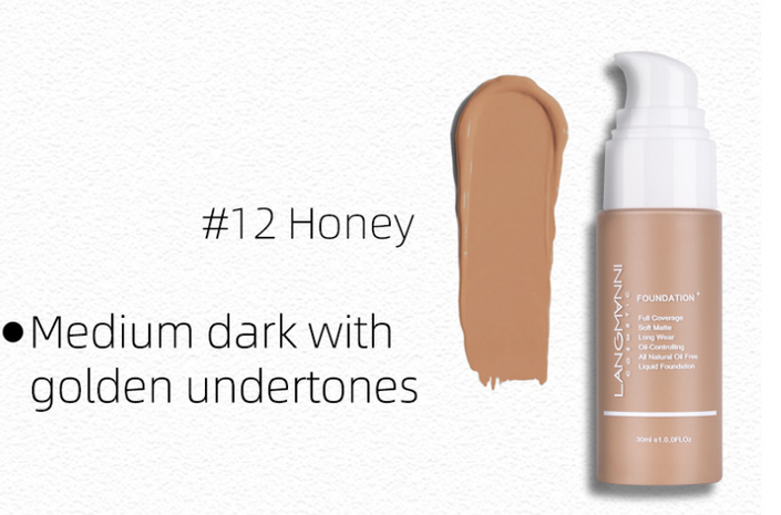 Matte oil control Concealer liquid foundation