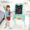 Standing Toddler Art Easel For Kids Double Magnetic Children Drawing Board